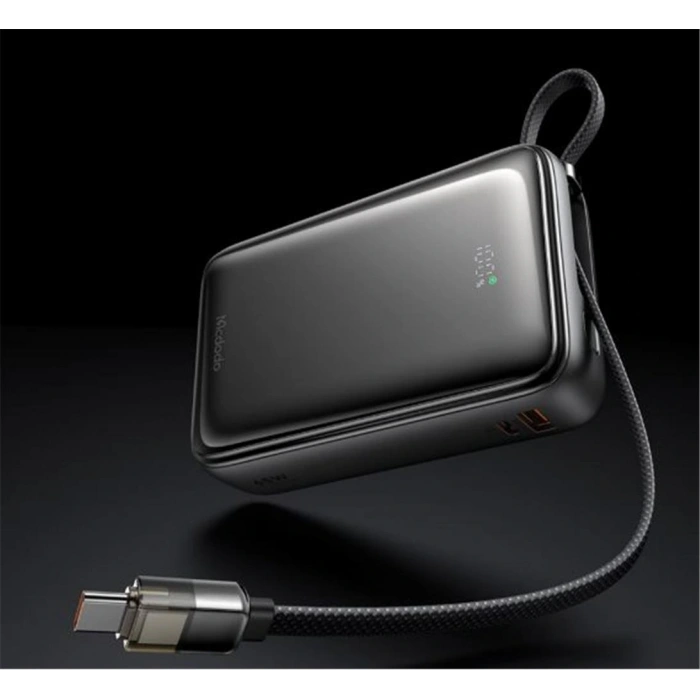 Mcdodo MC-6370 20000mAh 65W Dahili Kablolu Powerbank