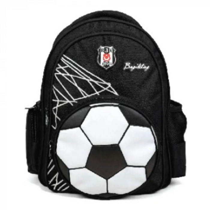 Me Okul Çantası Beşiktaş 3d Suni Deri 26383