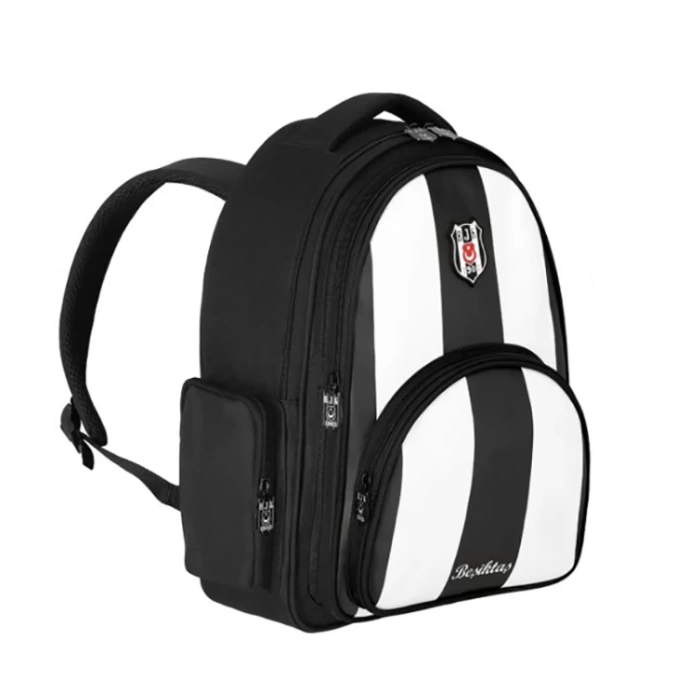 Me Okul Çantası Beşiktaş Çubuklu Suni Deri 25356