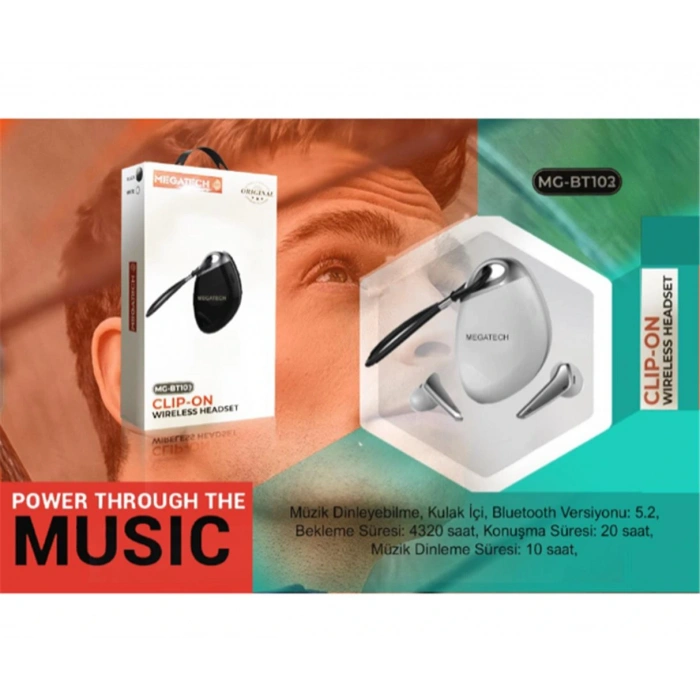 Megatech Mg-bt101 True Bluetooth Earphone Kablosuz Kulaklık