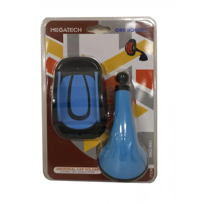 Megatech Mkc-b02 Mavi Vakumlu Araç Tutucu