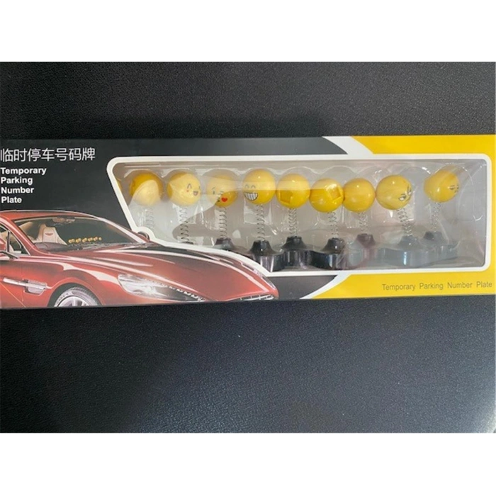 Megatech Temporary Parking Numaratör