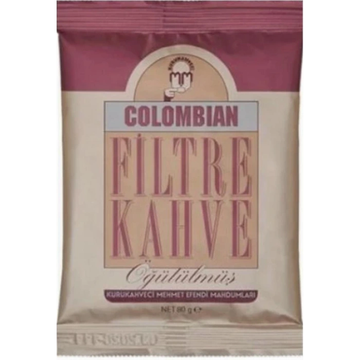 Mehmet Efendi 80gr Colombıan Filtre  (Öğütülmüş)
