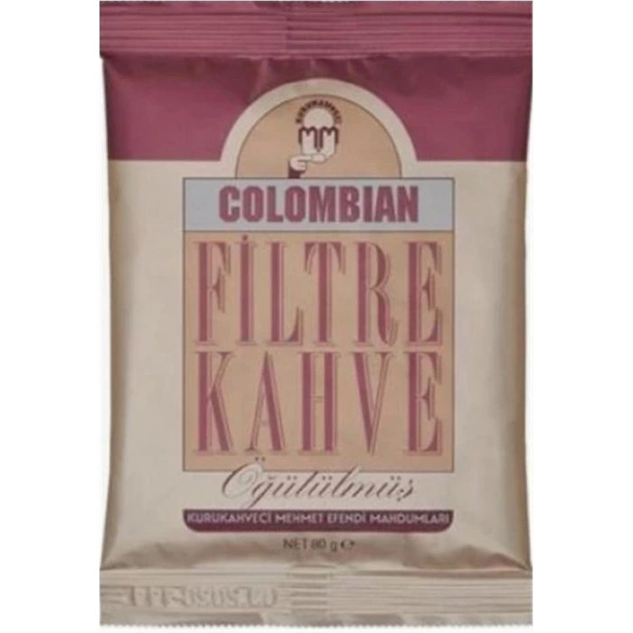 Mehmet Efendi 80gr Colombıan Filtre  (öğütülmüş)