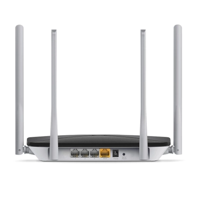 MERCUSYS AC12, AC1200, 4Port, 1200Mbps, DualBand, Masaüstü, Megabit, Router