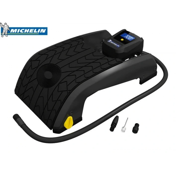 Michelin Mc12209 Dijital Basınç Göstergeli Çift Pistonlu Ayak Pompası