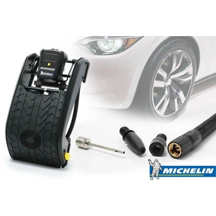 Michelin Mc12209 Dijital Basınç Göstergeli Çift Pistonlu Ayak Pompası