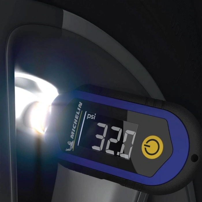 Michelin Mc27001 3,6v Li-ion 150psı Şarjlı Dijital Lastik Basınç Ve Derinlik Ölçer