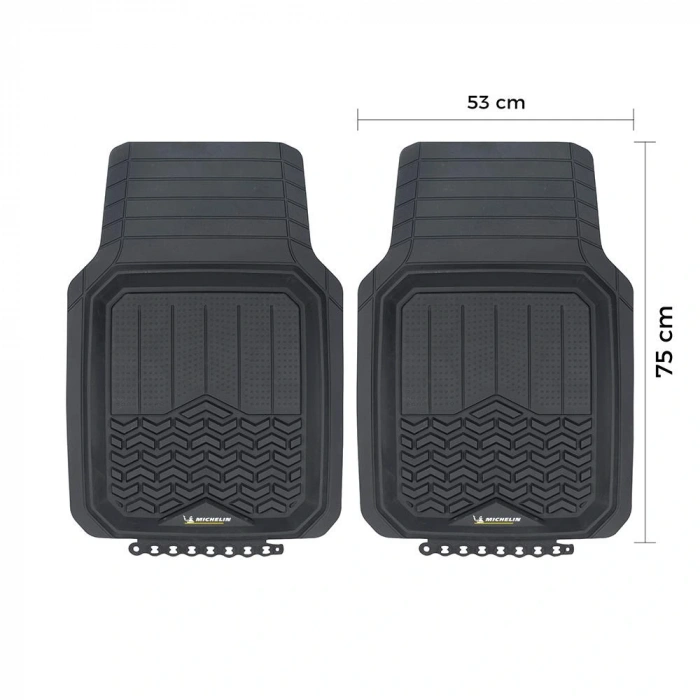 Michelin Mc34594 Tüm Araçlara Uyumlu 2 Parça Üniversal 3d Havuzlu Oto Paspas