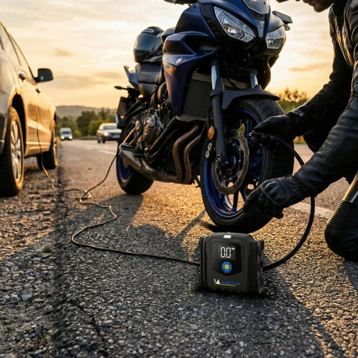 Michelin Mc34631 12volt 120 Psı Ayarlanabilir Dijital Basınç Göstergeli Hava Pompası