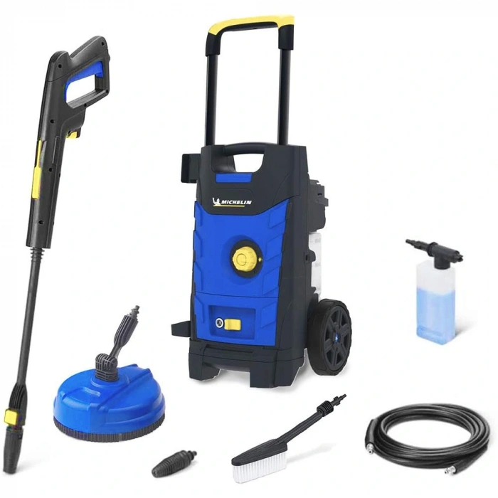 Michelin Mpx19elp 1900watt 140bar Profesyonel Basınçlı Yıkama Makinesi + Zemin/araç Yıkama Fırçası