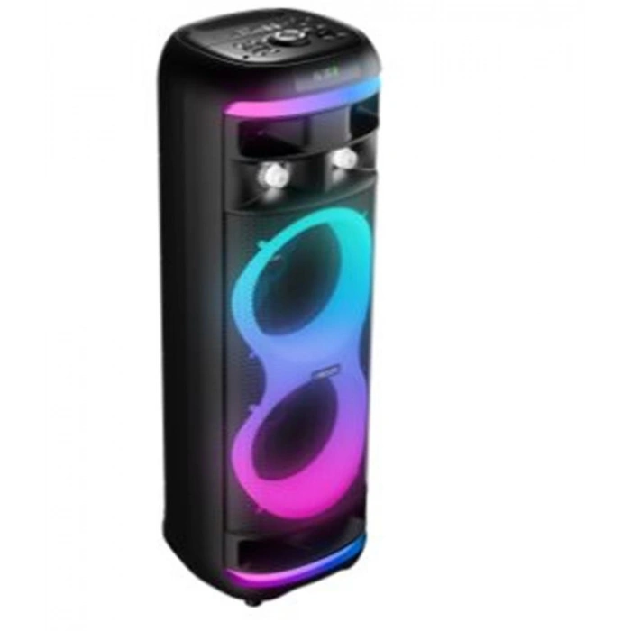 Mikado Md-64bt 60w 1 Adet Kablosuz Mikrofonlu Usb+tf+tws+aux+bt Destekli Siyah Ses Sistemi