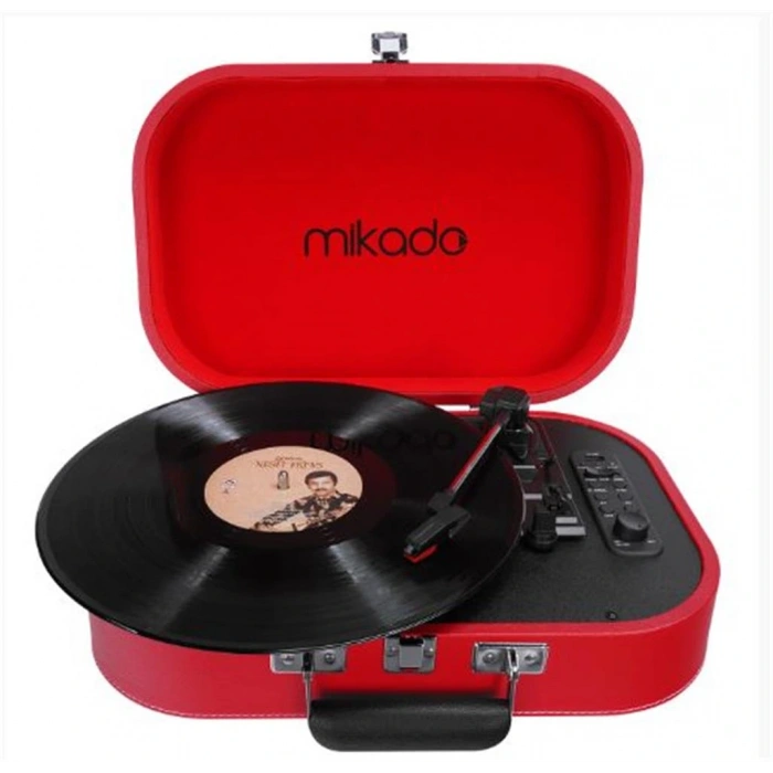 Mikado Nostalgia MN-101 Pikap Kırmızı Usb+RCA+Bluetooth Destekli Müzik Kutusu