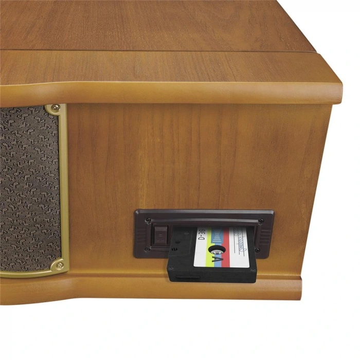 Mikado Nostalgia Mn-p325 Dönence Pikap Ahşap 2x5w Stereo Spk Mp3 Çalar Usb-radyo-cd-kaset -bt Müzik