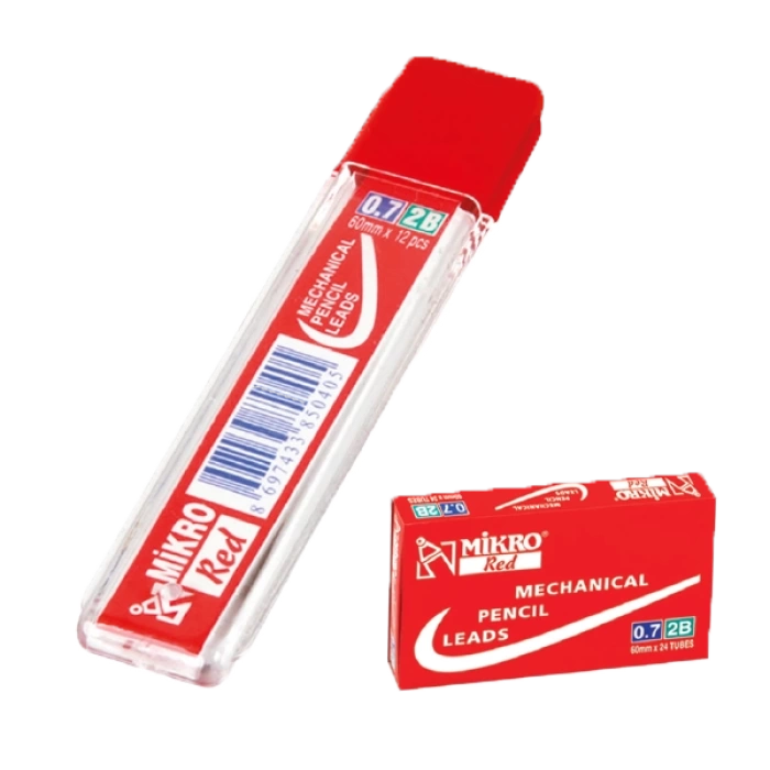 Mikro Min 2B 60 MM 0.7 MM Kırmızı M-610