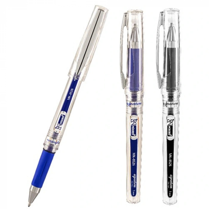 Mikro Roller Kalem Jel Bilye Uçlu 1.0 Mm Mavi İmza Kalemi Mk-8526