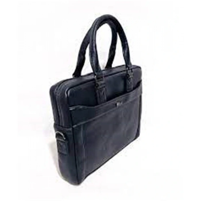 Mikro St.2226 Siyah Suni Deri Evrak Çantası