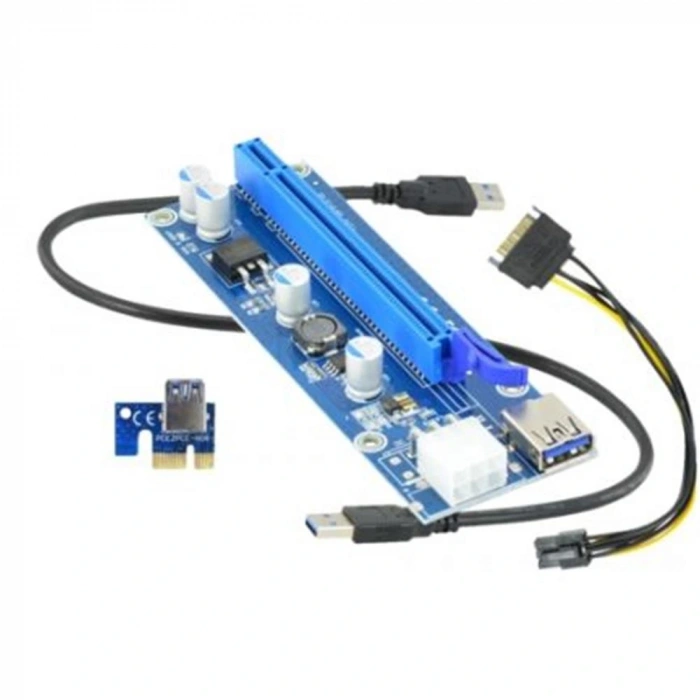 Minerking Riser Versiyon 009s Bitcoin-etherium Ekran Kartı Uzatma Aparatı