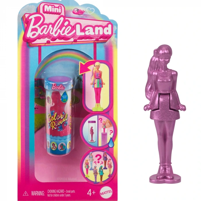 Mini Barbieland Color Reveal Bebekler Mtl-hyf28