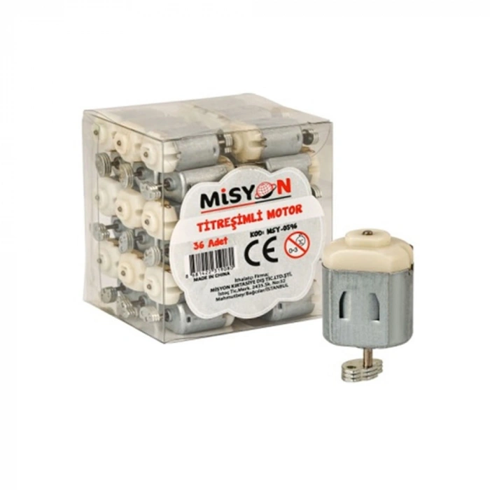 Misyon Mini Deney Motor Titreşimli 20 Li Msy-0596