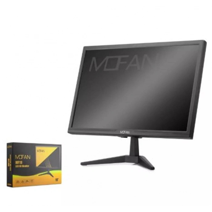Mofan Mf19 19 Led Hd Monitör Hoparlör Hdmı + Vga 75hz 1440x900 Ips Panel Siyah