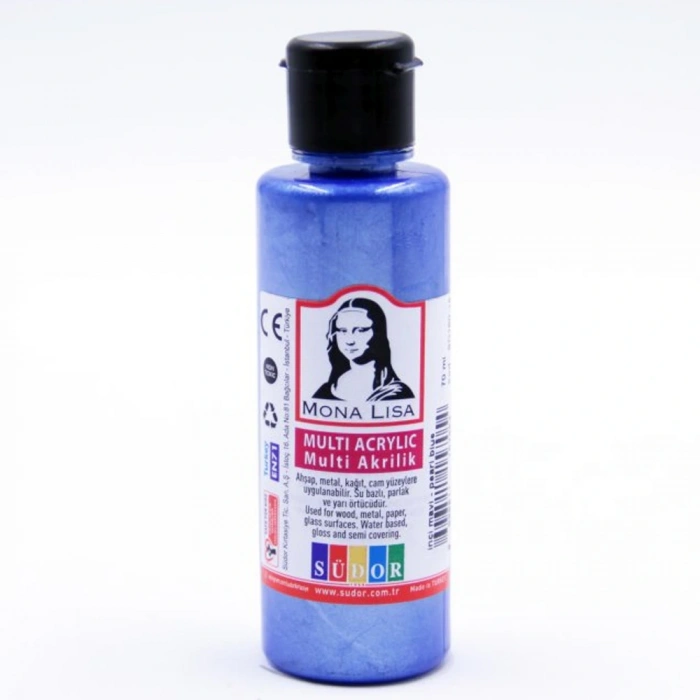 Mona Lisa Multi Akrilik 70 Ml İnci Mavi Sd160-15