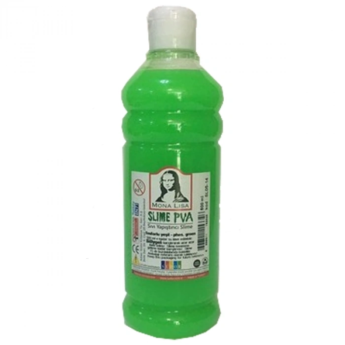Mona Lisa Sıvı Yapıştırıcı Slime 500 Ml Fosforlu Yeşil Sl05-14