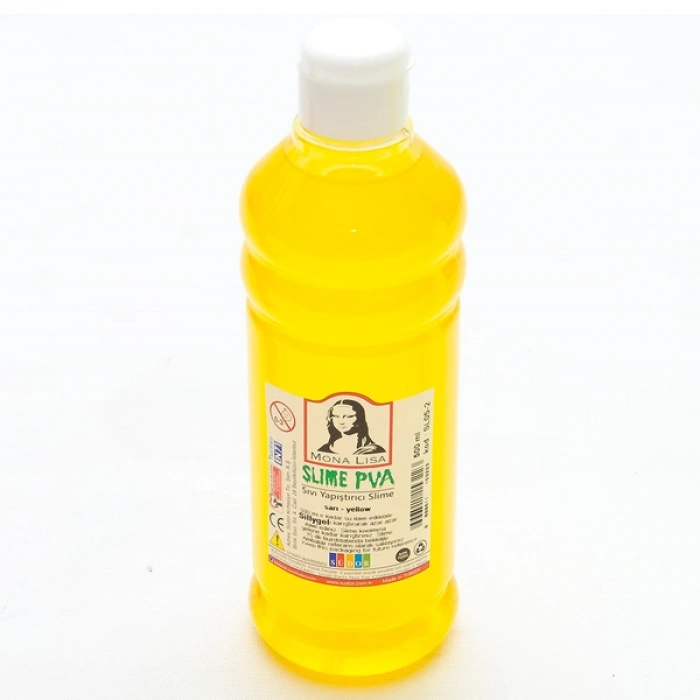 Mona Lisa Sıvı Yapıştırıcı Slime 500 Ml Sarı Sl05-2