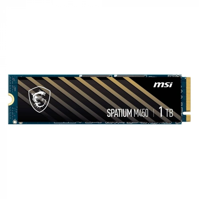 Msi 1tb Spatium M450 V1 Nvme Pcıe Gen4 X4 Okuma 3400mb – Yazma 2400mb M.2 Ssd Disk