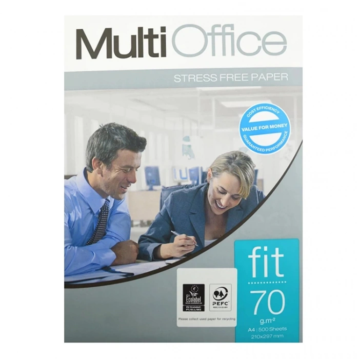 Multi Office Fotokopi Kağıdı 500 LÜ A4 70 GR (stressiz kağıt)