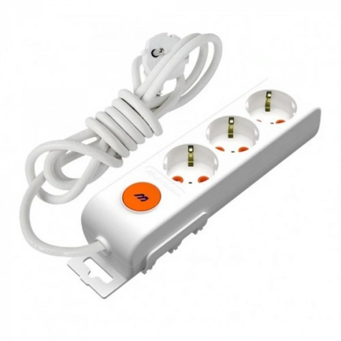 Mutlusan Rı-tech 3lü 2mt Anahtartopraklı  Grup Priz  (001 175 320002 02 00)