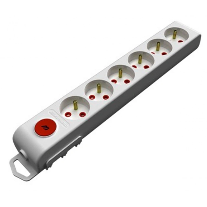 Mutlusan Rı-tech 6lı 5mt Anahtarlı Upsli  Grup Priz  (001 175 640002 05 00)