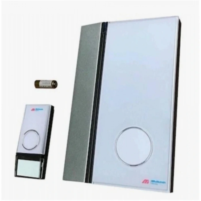 Mutlusan WA-628 KAPI ZİLİ (32 MELODİ) BEYAZ Kablosuz 100mt