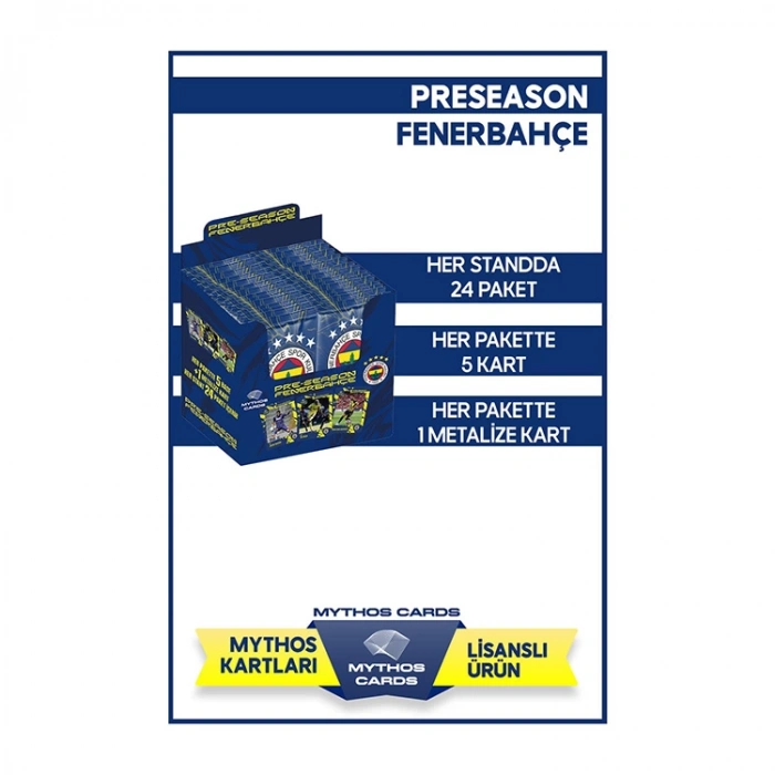 Mythos Cards Fenerbahçe Pre-Season 2025-26 Paket