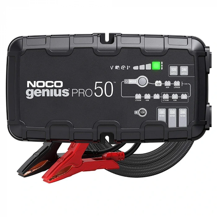 Noco Genıuspro50 6v/12v/24v 1000a Akıllı Akü Şarj Ve Akü Bakım/desülfatör/power Supply