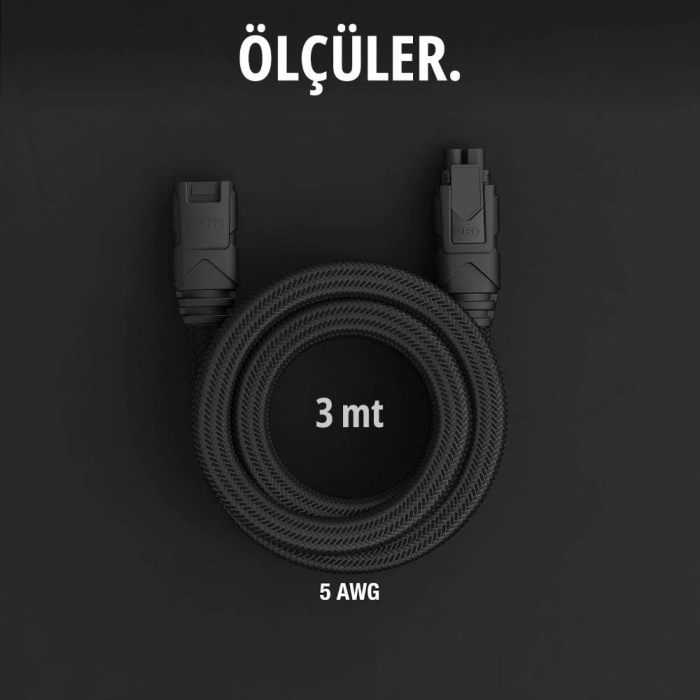 Noco Gpa003 Genıuspro50 İçin 3 Metre Ara Uzatma Kablosu