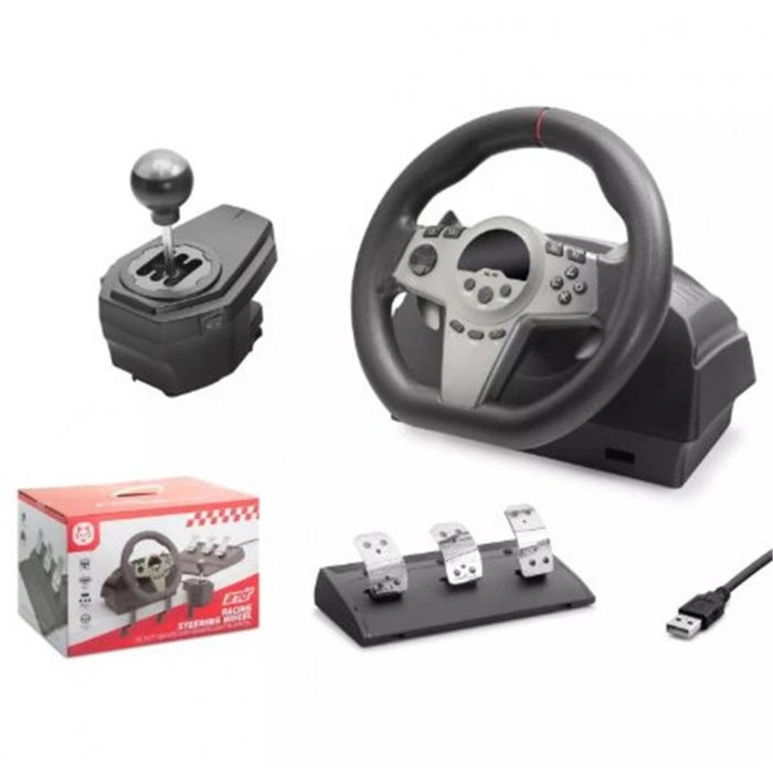 Nodar Nd707 Direksiyon Seti Siyah 270° Ps4-ps3-pc-xbox One-n-sw-xbox Series-s P4 Slim P4 Pro Siyah