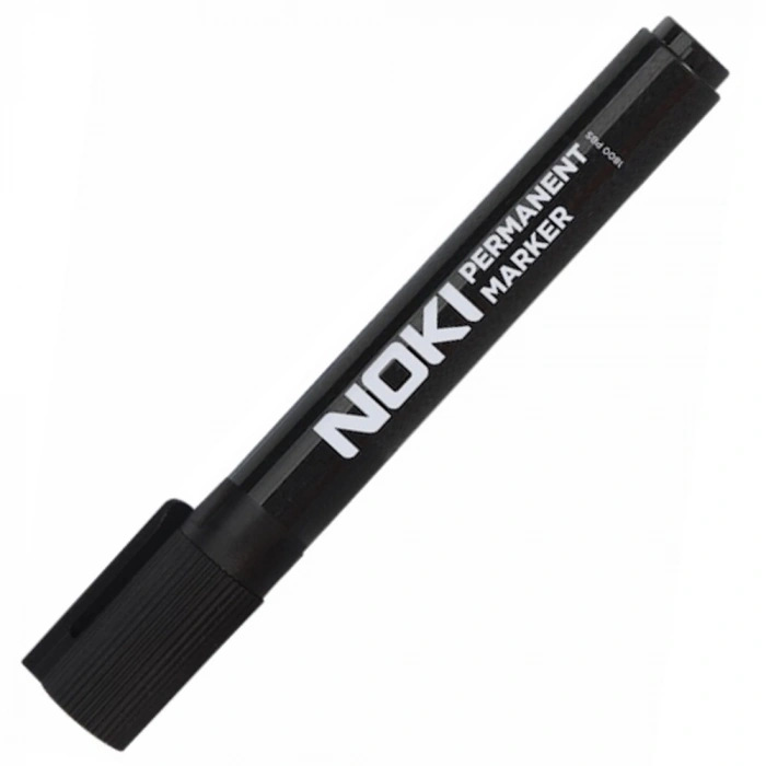 Noki Markör Yuvarlak Uç Siyah 1800pbs