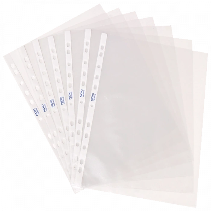 Noki Poşet Dosya Hd A4 Buzlu Şeffaf 100 Lü 4830hd