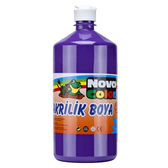 Nova Color Akrilik Boya 1 KG Mor NC-229