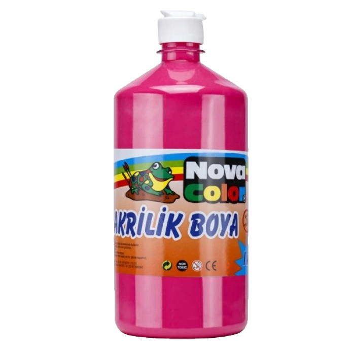 Nova Color Akrilik Boya 1 KG Pembe NC-230