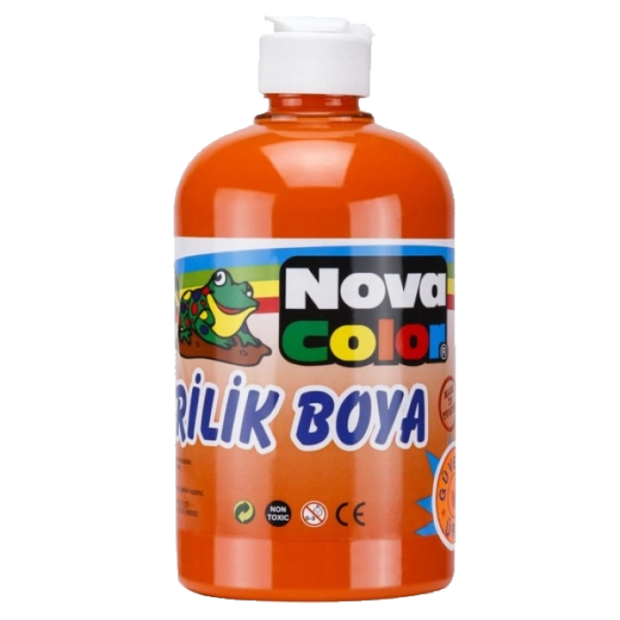 Nova Color Akrilik Boya 500 GR Turuncu NC-388
