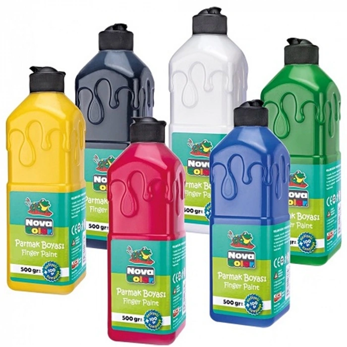 Nova Color Parmak Boyasi 500 Gr 6 Li