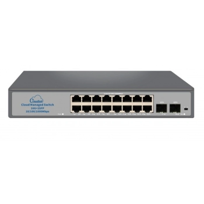 Nova Nvc-hıs2116g2s 16 Port Full Giga Cloud Non Poe Ethernet Switch
