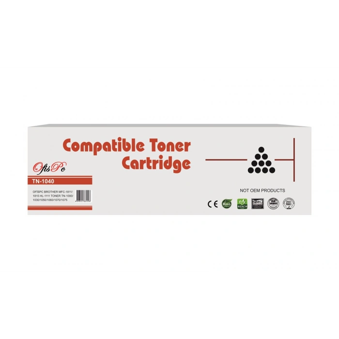Ofispc Brother Tn-1040 1.500 Sayfa Muadil Toner Mfc-1811-1815  Hl-1110-1111