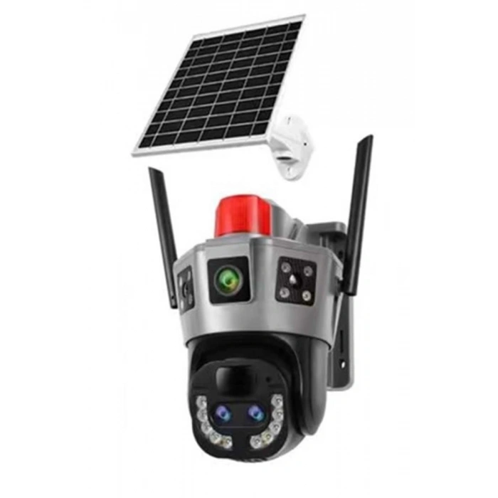 Okam O-kam 6020 4g Solar Kamera 10x Optik Zoom