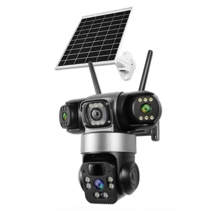 Okam O-kam 6040 9mp 3 Lens Wifi Solar Kamera