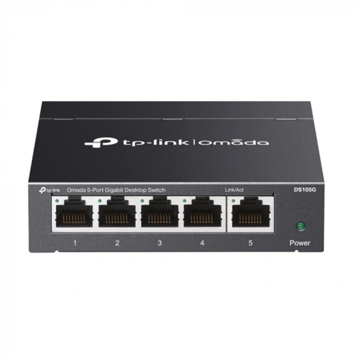 Omada Tp-link Ds105g 5 Port 10-100-1000 Mbps Switch Çelik Kasa Rack Mount
