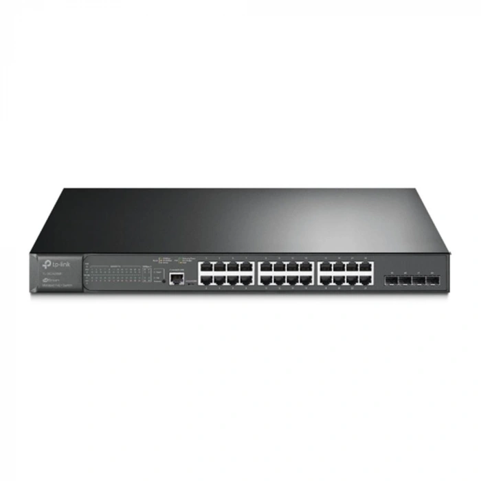 Omada Tp-link Tl-sg3428x 24 Port 10-100-1000 Mbps Switch 4 Port 10ge Sfp L2 Çelik Kasa Rack Mount