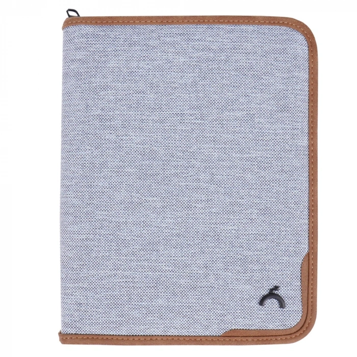 Önder El Portföyü Exculısıve A5 Fermuarlı Gri 805-04